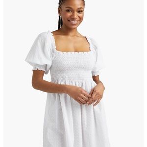 Hill House Athena Puff Sleeve dress Small